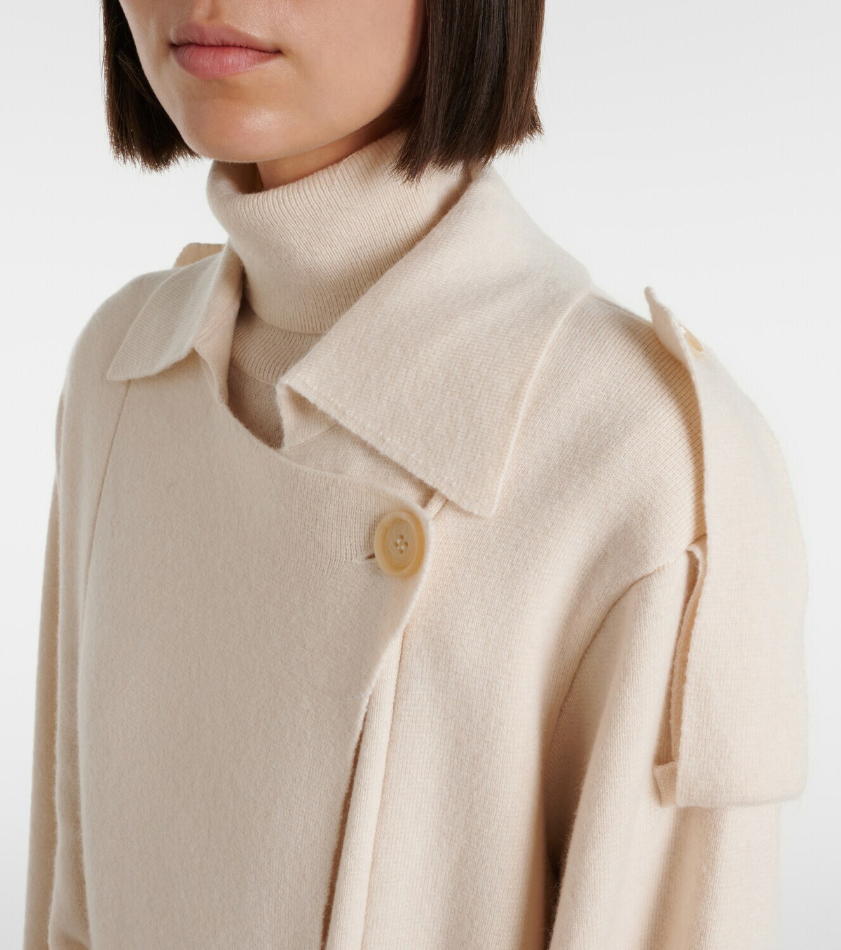 Jardin des Orangers Wool and cashmere trench coat