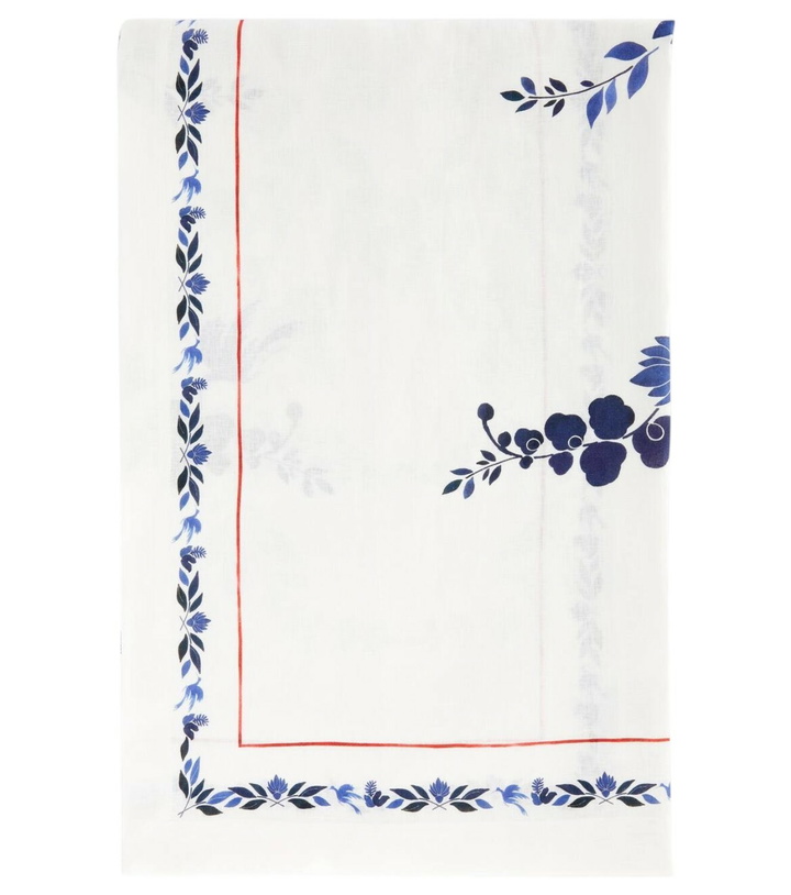 Photo: La DoubleJ Large floral linen tablecloth