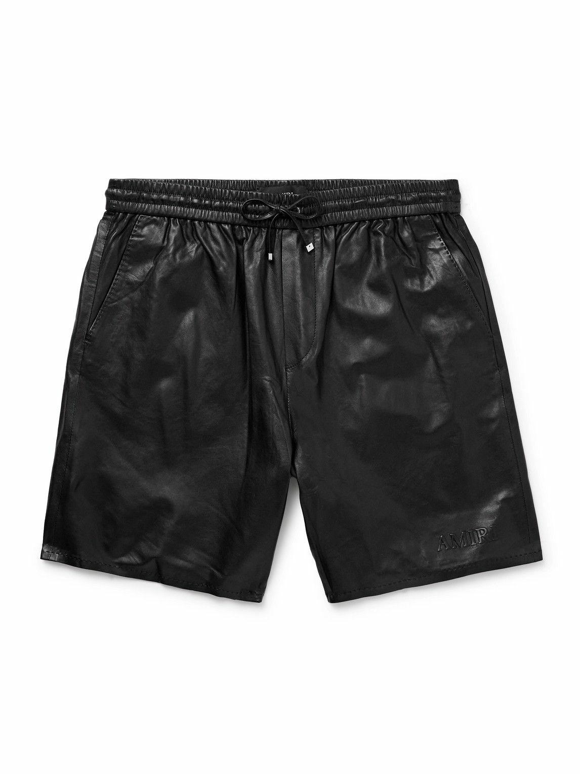AMIRI Men's Arts District Silk Shorts in Black Amiri