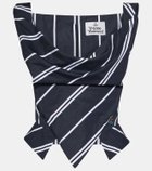 Vivienne Westwood Sunday off-shoulder cotton corset top