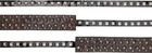 ALL-IN Black & Brown Triple Belt