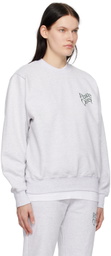 Museum of Peace & Quiet Gray Warped Sweatshirt