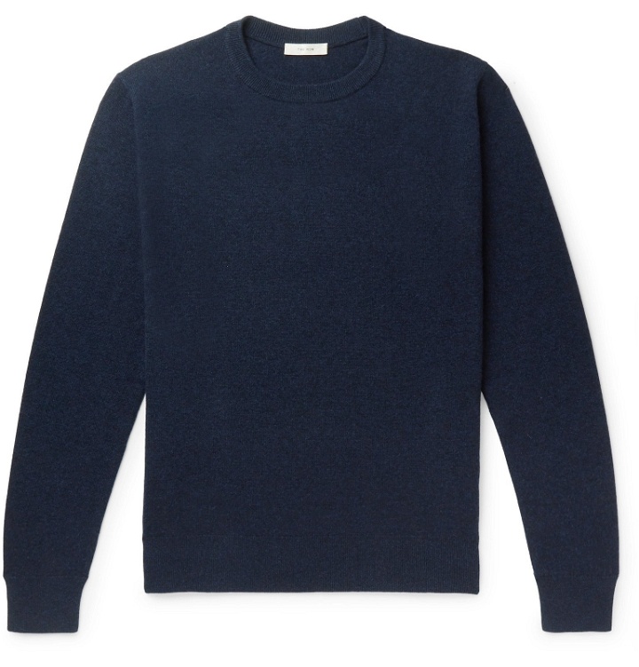 Photo: The Row - Benji Slim-Fit Cashmere Sweater - Blue
