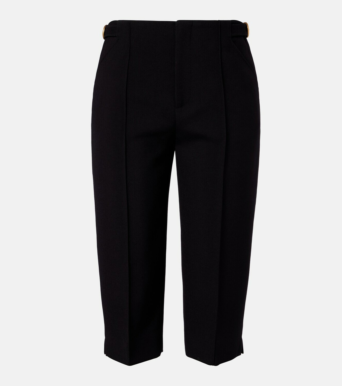 Chloé Virgin wool crêpe capri pants