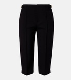 Chloé Virgin wool crêpe capri pants