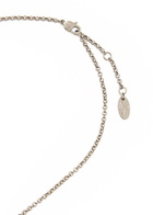 Vivienne Westwood Mini Bas Relief orb Necklace - Dark Grey - One Size