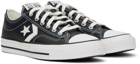 Converse Black Star Player 76 Fall Leather Sneakers