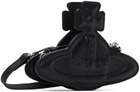 Vivienne Westwood Black Nano Orb Crossbody Bag