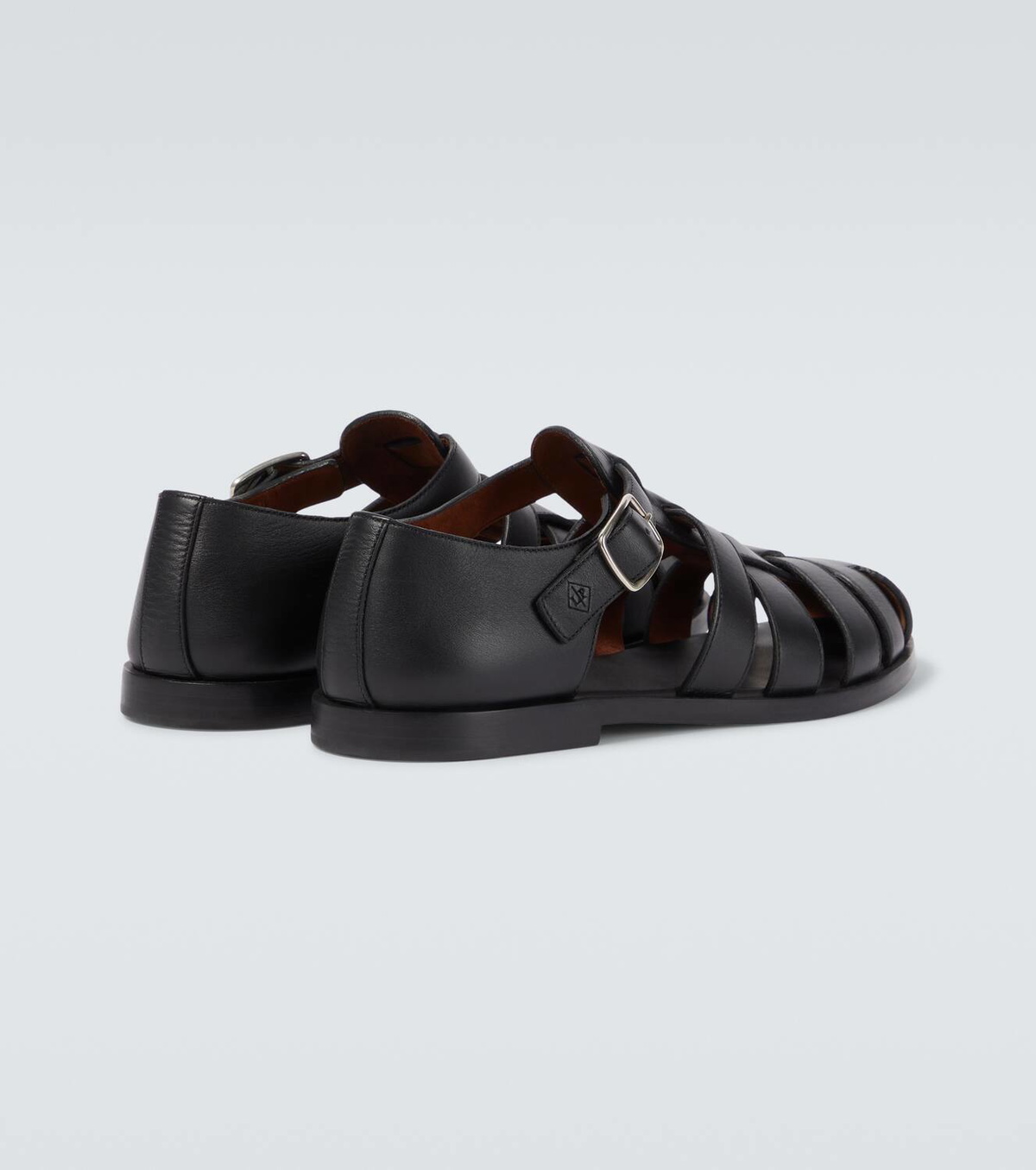 Loro Piana Maxime Walk leather fisherman sandals