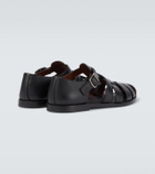 Loro Piana Maxime Walk leather fisherman sandals