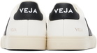VEJA White Campo Leather Sneakers