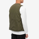 Butter Goods Men's Reversible Vest in Black/Army