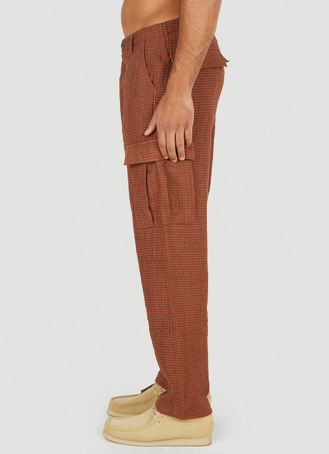 Karu Handloom Cargo Pants