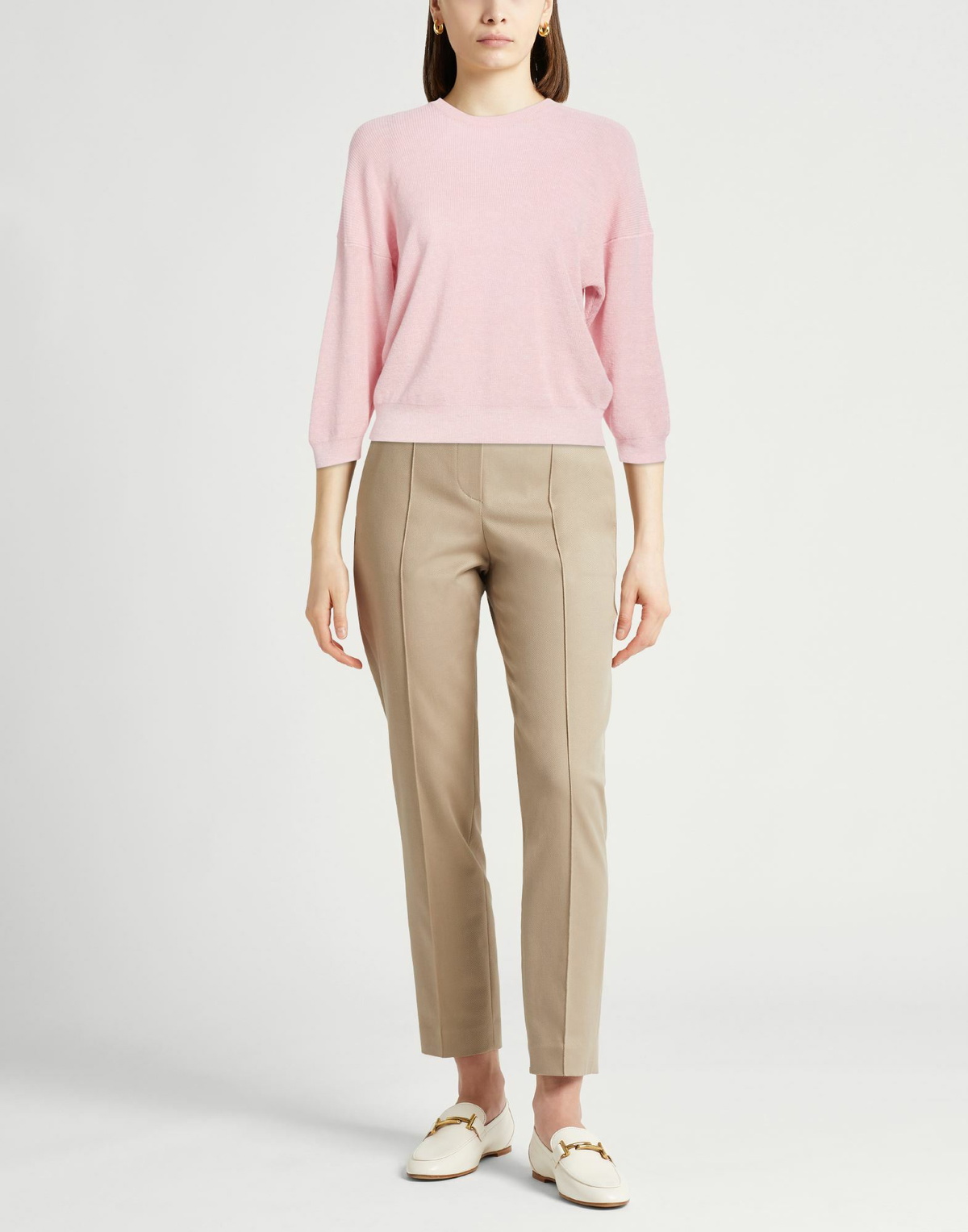 Peserico Easy Womens Sweater Light in Pink