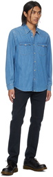 Nudie Jeans Blue George Denim Shirt