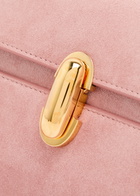 Savette Symmetry Mini Suede Cross-body bag - Pink - One Size