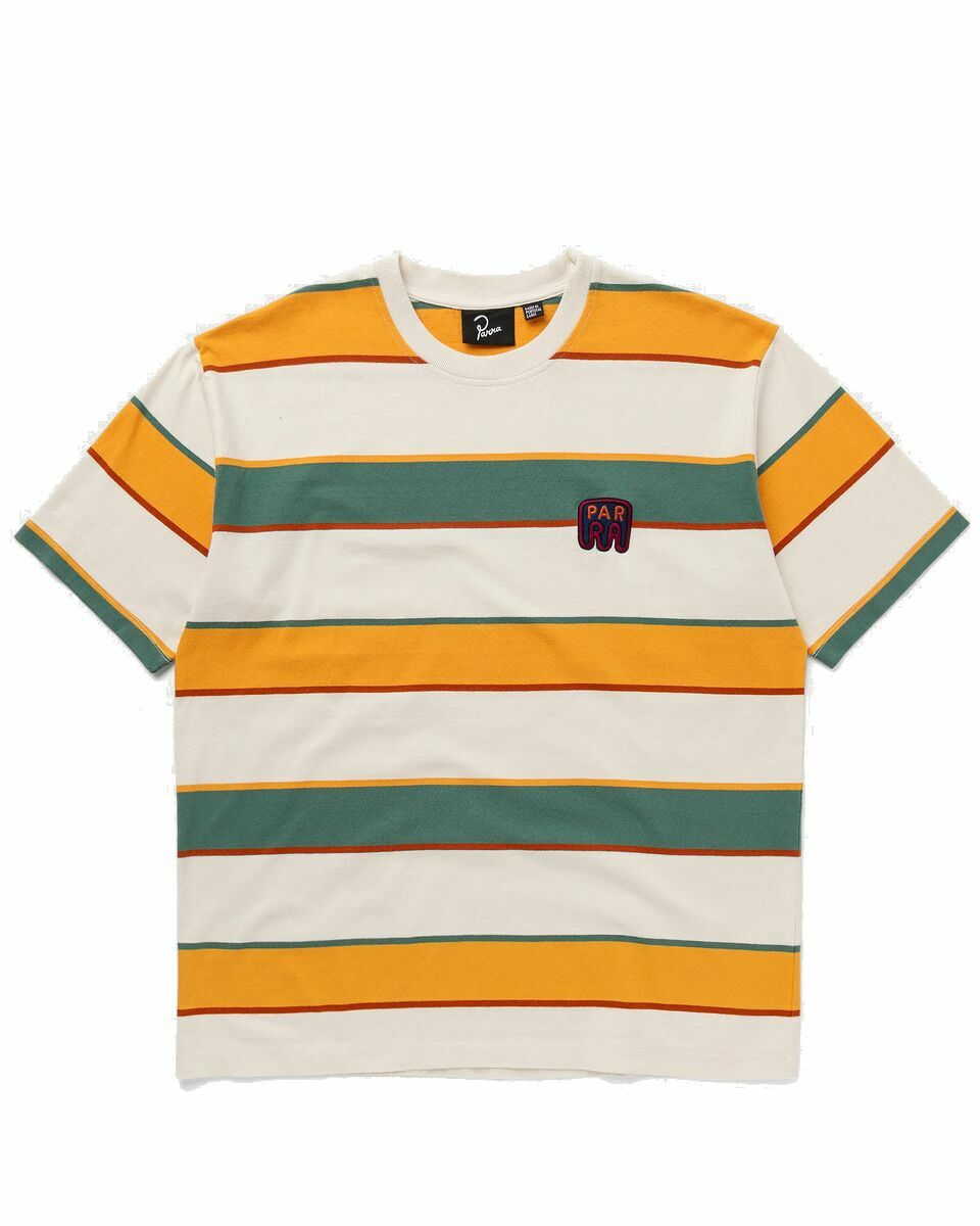 Photo: By Parra Fast Food Logo Striped Tee Multi - Mens - Shortsleeves