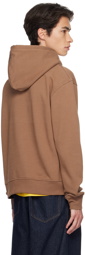 Jacquemus Brown Le Chouchou 'Le Sweatshirt Brodé' Hoodie