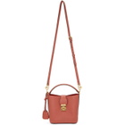 Mark Cross Pink Mini Murphy Bucket Bag