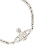 Vivienne Westwood Mini Bas Relief orb Bracelet Silver