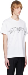 Givenchy White Embroidered T-Shirt