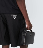 Prada Embellished Re-Nylon shorts
