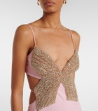 Costarellos Velise crystal-embellished gown