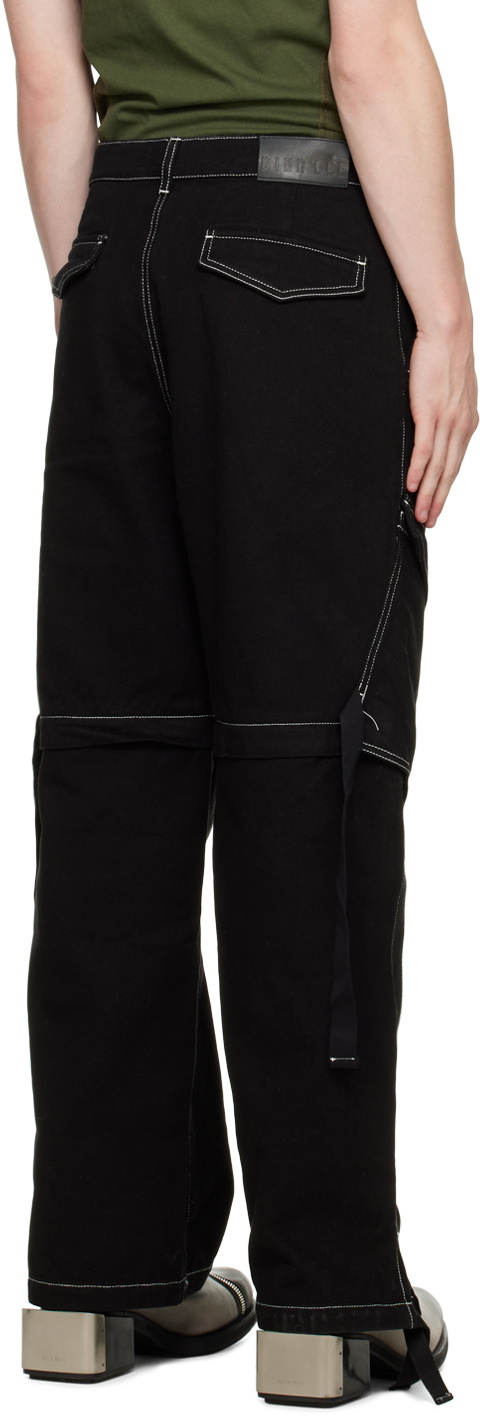 Dion Lee Black Parachute Jeans