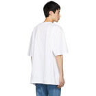 Calvin Klein 205W39NYC White Embroidered Logo T-Shirt