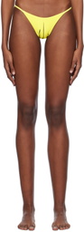 Louisa Ballou Yellow Mini Ring Bikini Bottoms