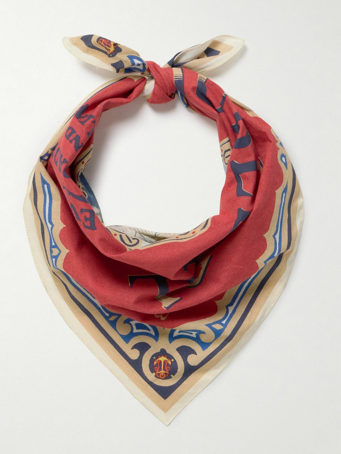 RRL - Saylor Printed Cotton Bandana
