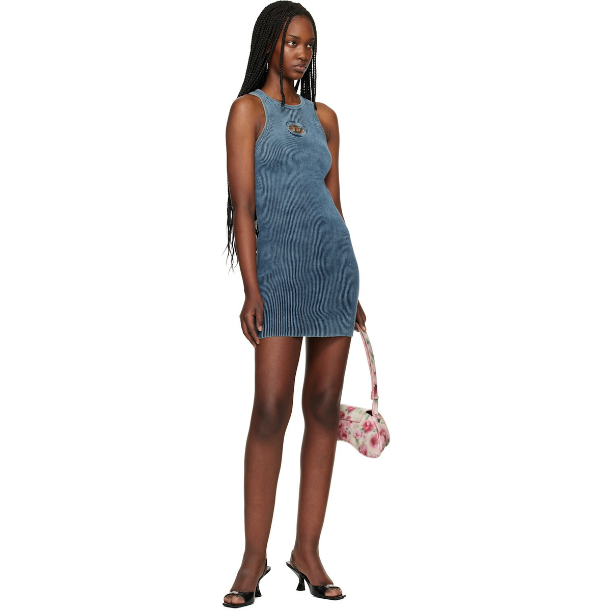 Diesel Blue M-Anchorage-SL Minidress