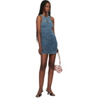 Diesel Blue M-Anchorage-SL Minidress