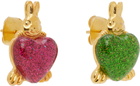Chopova Lowena Belly Bunnies Stud Earrings
