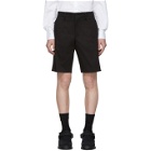 Prada Black Gabardine Shorts