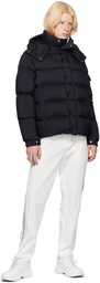 Moncler Black Vezere Down Jacket