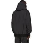 Julius Black Taffeta Winter Hooded Jacket