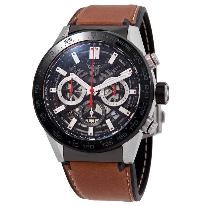 Photo: Tag Heuer Carrera Chronograph Automatic Mens Watch CBG2A10.FT6169