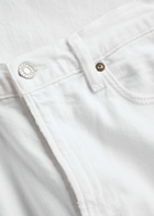 Agolde Harper Crop Straight-leg Jeans White