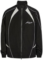 Acne Studios Tech Logo-embroidery Poplin Jacket Black