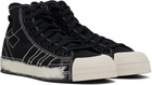 Y-3 Black Nizza Hi Sneakers