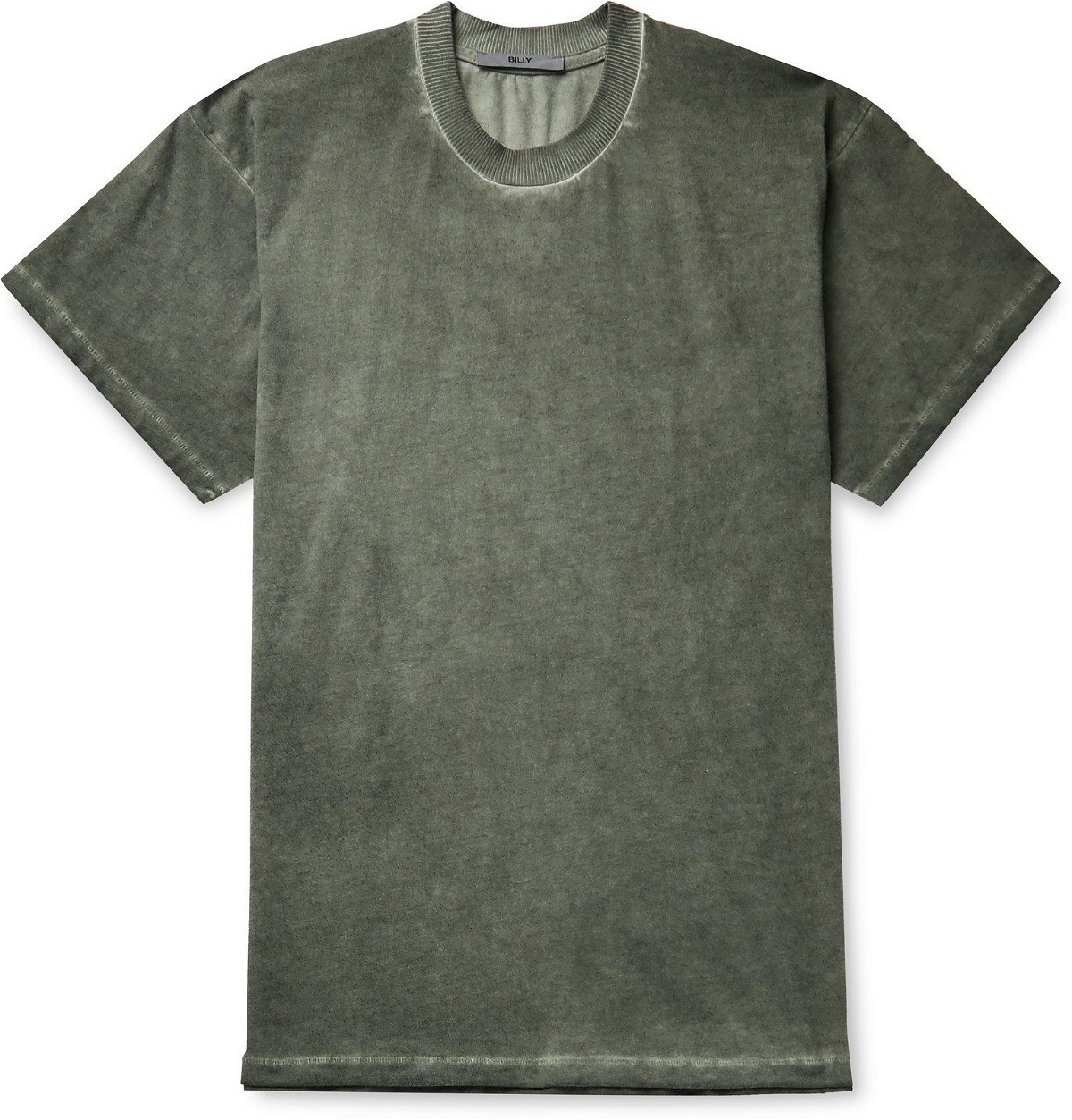 Photo: BILLY - Joseph Garment-Dyed Cotton-Jersey T-Shirt - Gray