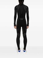 Reebok LTD Black Baselayer Mesh Jacquard Leggings