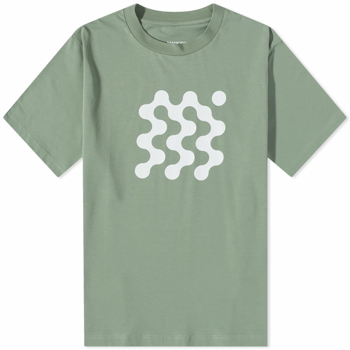 Photo: Manors Golf Men's Emblem T-Shirt in Green