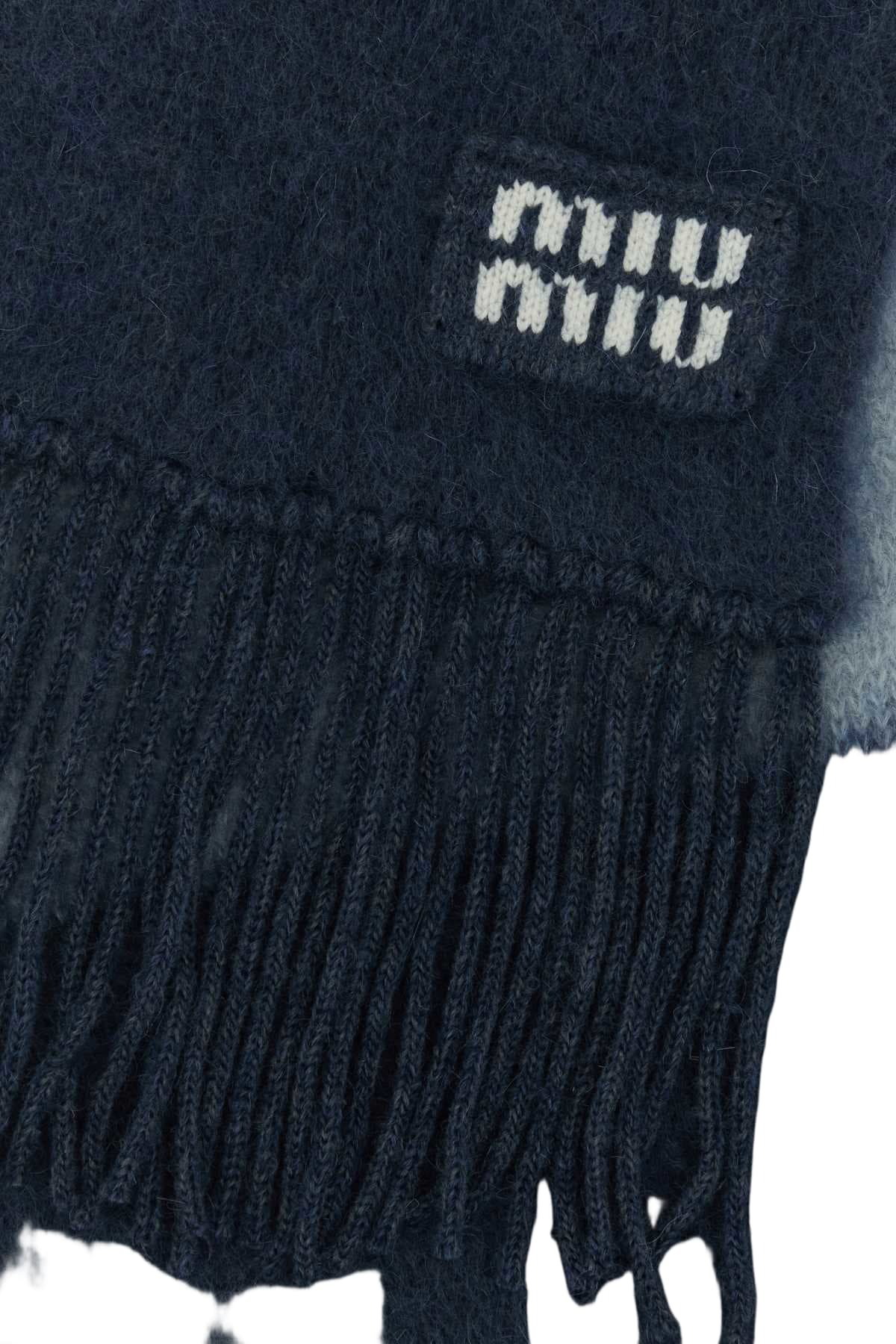 【関税&送料込】Miu Miu Embroidered Mohair Blend Scarf Miu Miu Embroidered Mohair Blend Scarf Miu Miu