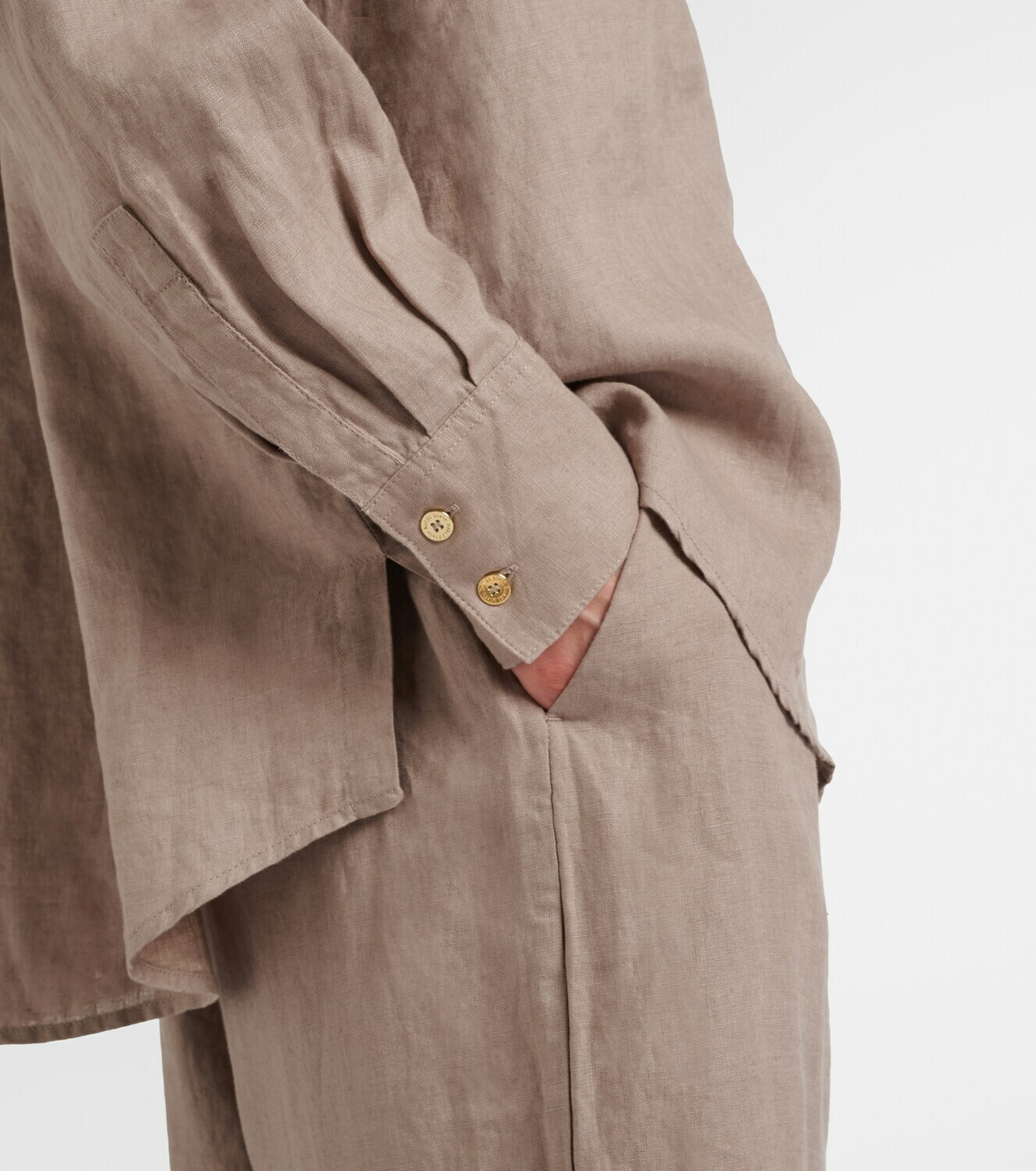 Heidi Klein Zakynthos linen shirt