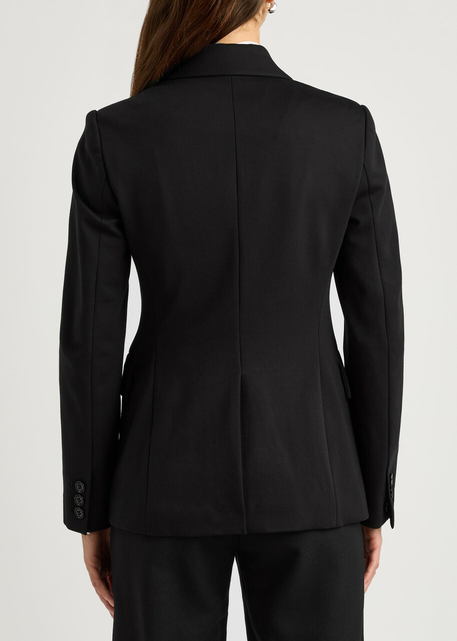 Dorothee Schumacher Emotional Essence Stretch-jersey Blazer Black