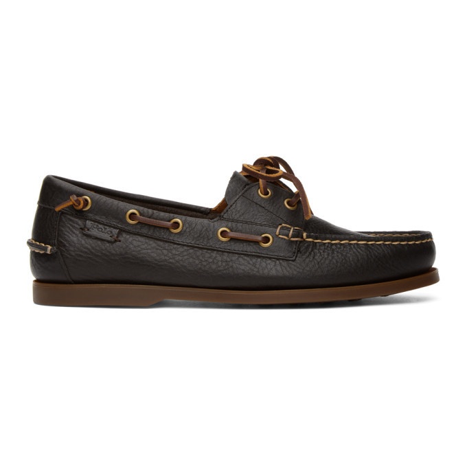 Photo: Polo Ralph Lauren Brown Boat Shoe Loafers