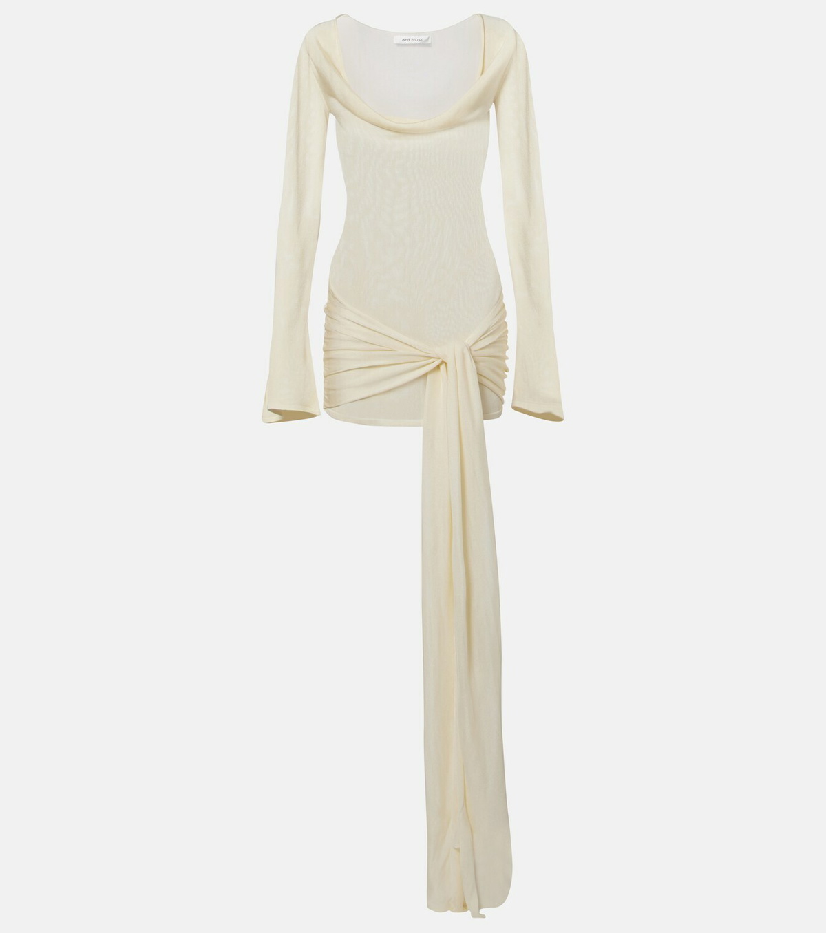 Aya Muse Draped minidress
