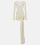 Aya Muse Draped minidress